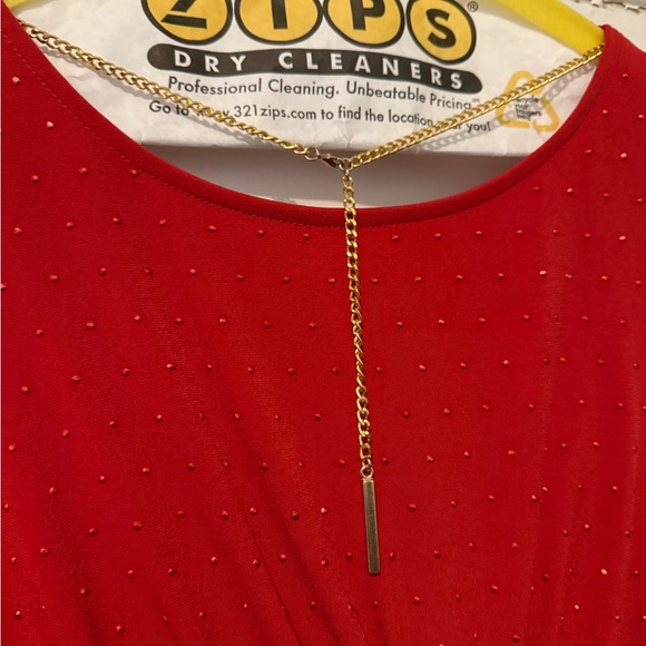 Michael Kors Red Long Sleeve Dress - Picture 4 of 4